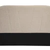 Tête de lit en tissu effet velours texturé beige L169 cm ALANIS