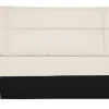 Tête de lit en tissu texturé beige L160 cm HONO