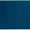 Tête de lit en tissu velours bleu L170 cm NEHA