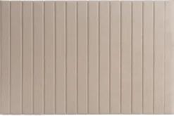 Tête de lit en tissu velours taupe L170 cm NEHA
