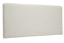 Tête de lit à suspendre en tissu beige L160 cm LILY