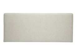 Tête de lit à suspendre en tissu beige L180 cm LILY