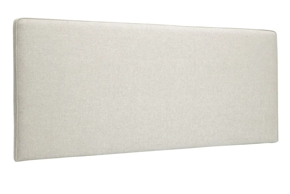 Tête de lit à suspendre en tissu beige L180 cm LILY