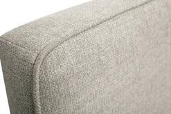 Tête de lit à suspendre en tissu beige L180 cm LILY