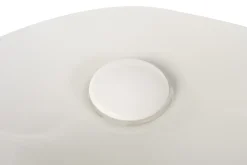 Vasque ovale en céramique blanche L52.5 cm YARA