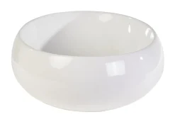 Vasque ovale en céramique blanche L60.5 cm GALEA