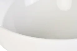 Vasque ovale en céramique blanche L60.5 cm GALEA