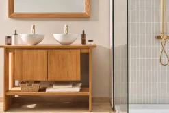 Vasque ronde en céramique blanche D32 cm ZIA