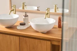 Vasque ronde en céramique blanche D32 cm ZIA