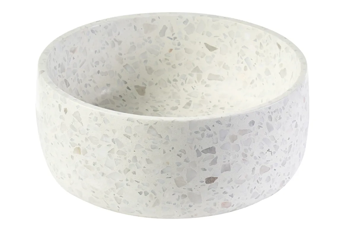 Vasque ronde en terrazzo gris D30 cm JOH